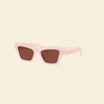 Pink cat-eye sunglasses